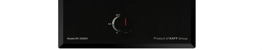 Báº¿p gas Ã¢m Kaff KF-330GH Äiá»u khiá»n báº±ng nÃºt váº·n
