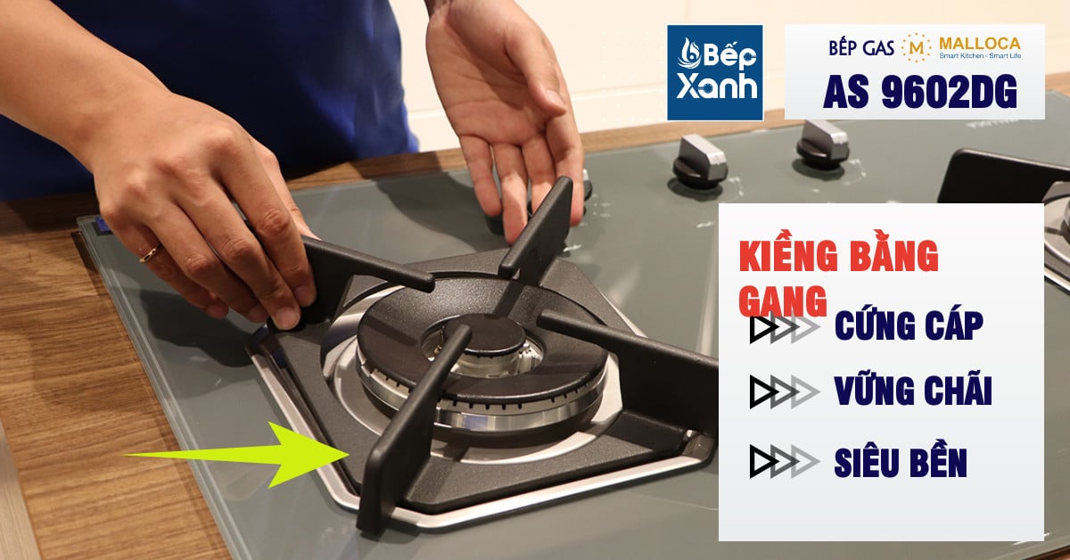 Kiềng gang cực kỳ chắc chắn