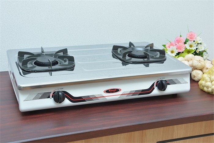 Bếp gas dương Rinnai RV-370(SM)N Công nghệ Nhật Bản