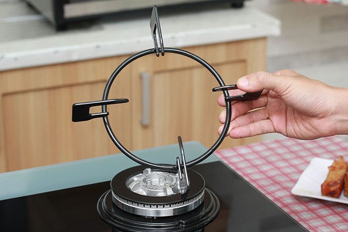 Bếp gas âm Rinnai RVB-212BG(CW)