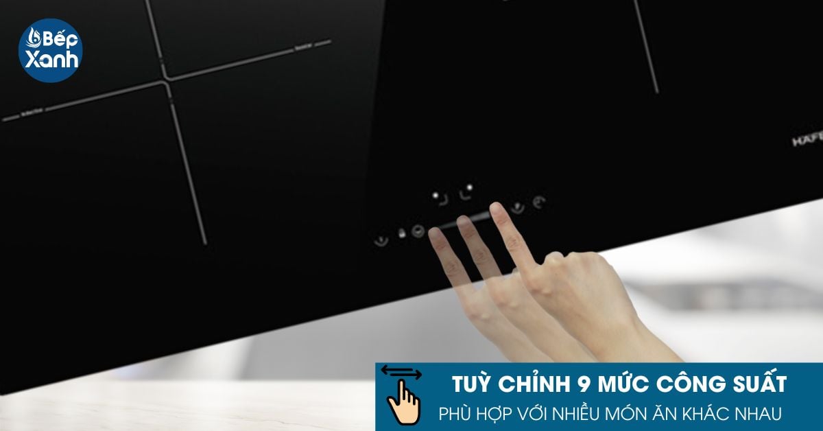 Bếp từ Hafele HC-I752B điều khiển cảm ứng Bếp từ Hafele HC-I752B điều khiển cảm ứng