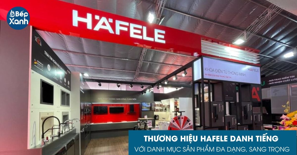 thương hiệu Hafele từ Đức