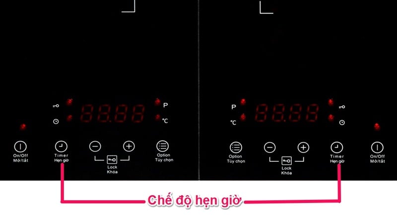 Chế độ hẹn giờ nấu 99 phút - Bếp từ đôi TEKA DS3502-P KG Chế độ hẹn giờ nấu 99 phút - Bếp từ đôi TEKA DS3502-P KG