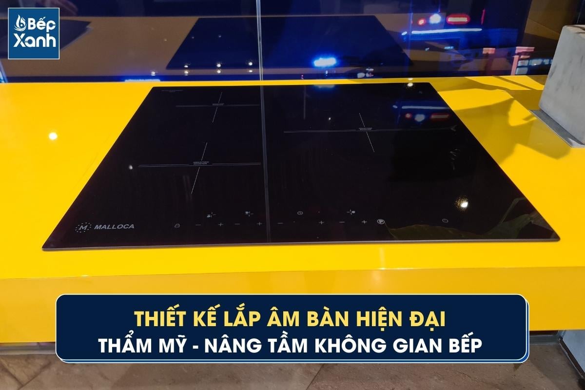 Bếp 3 từ MH-5903 I lắp âm bàn hiện đại