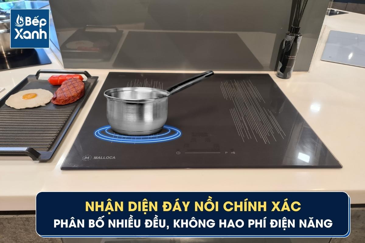Khả năng nhận diện nồi chuẩn xác