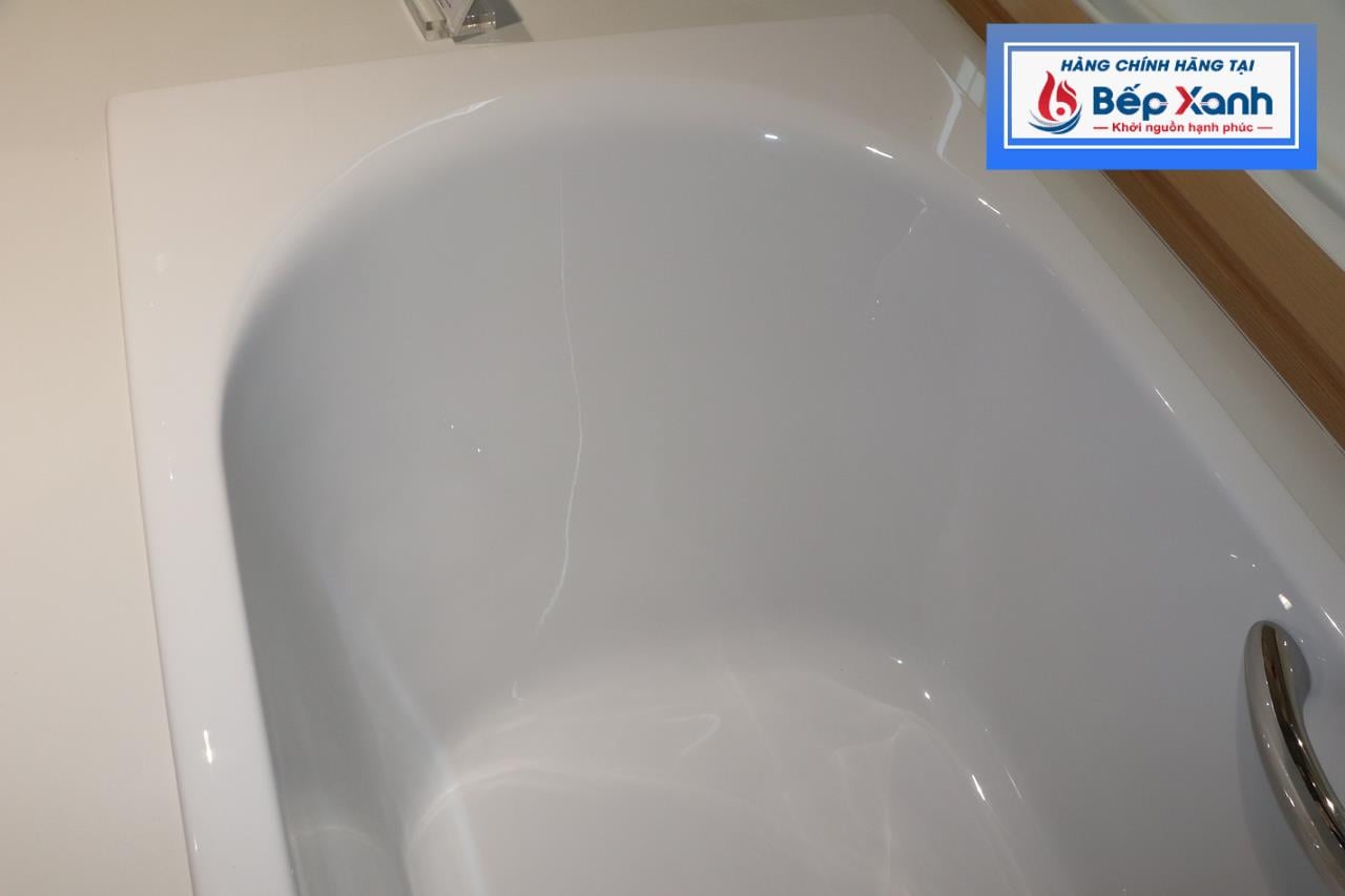 Đường cong lý tưởng ở đầu và cuối bồn