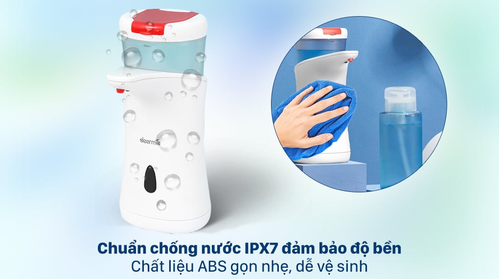 Máy rửa tay tự động thông minh DEERMA XS100 - Chống nước, nhựa ABS Máy rửa tay tự động thông minh DEERMA XS100 - Chống nước, nhựa ABS