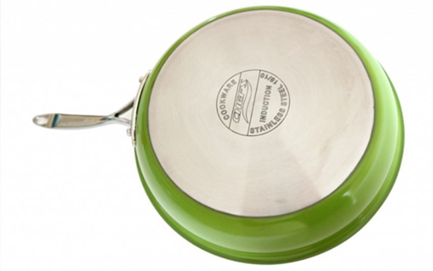 Chất liệu đáy chảo inox bếp từ 3 lớp Chef's EH-FRY300