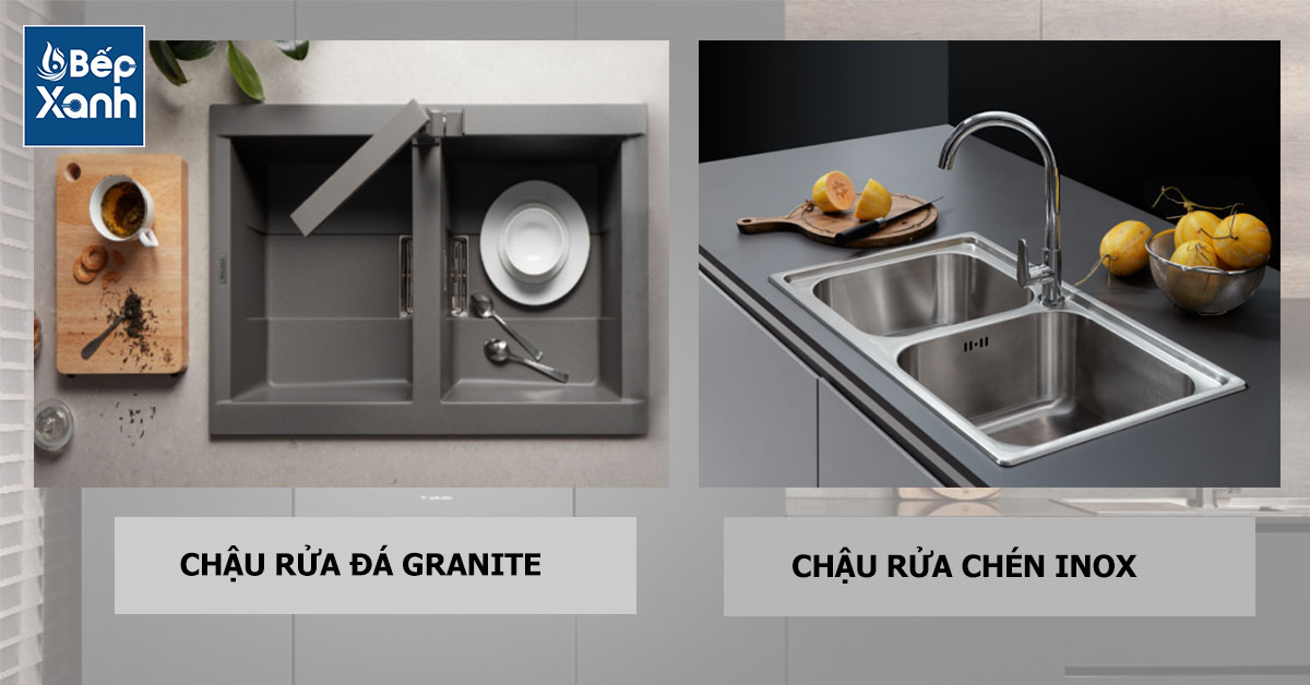 Chất liệu chậu rửa chén Malloca