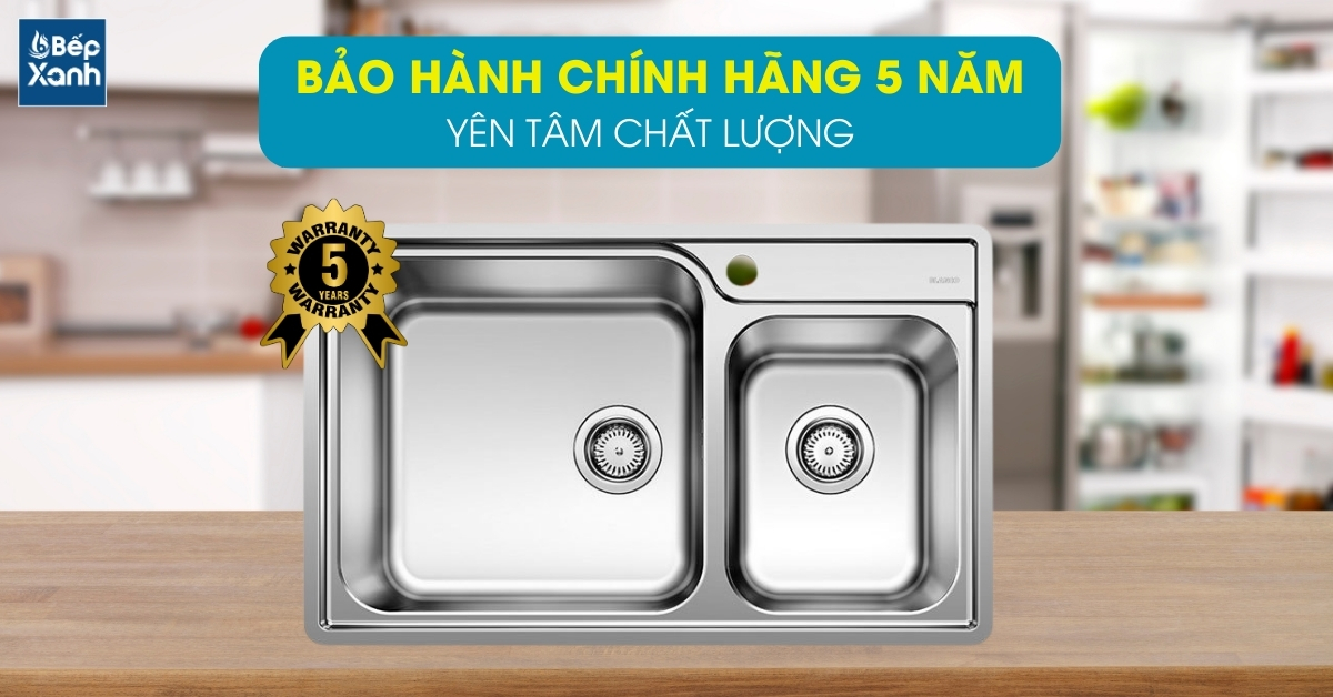 Chậu rửa chén Blanco LEMIS XL 8-IF 570.27.189 bảo hành 5 năm Chậu rửa chén Blanco LEMIS XL 8-IF 570.27.189 bảo hành 5 năm yên tâm sử dụng