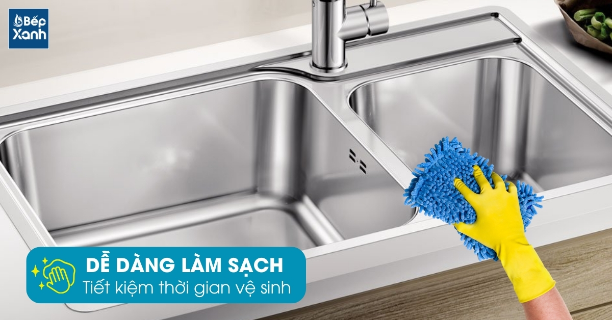 Chậu rửa chén Blanco LEMIS XL 8-IF 570.27.189 dễ vệ sinh Chậu rửa chén Blanco LEMIS XL 8-IF 570.27.189 dễ vệ sinh