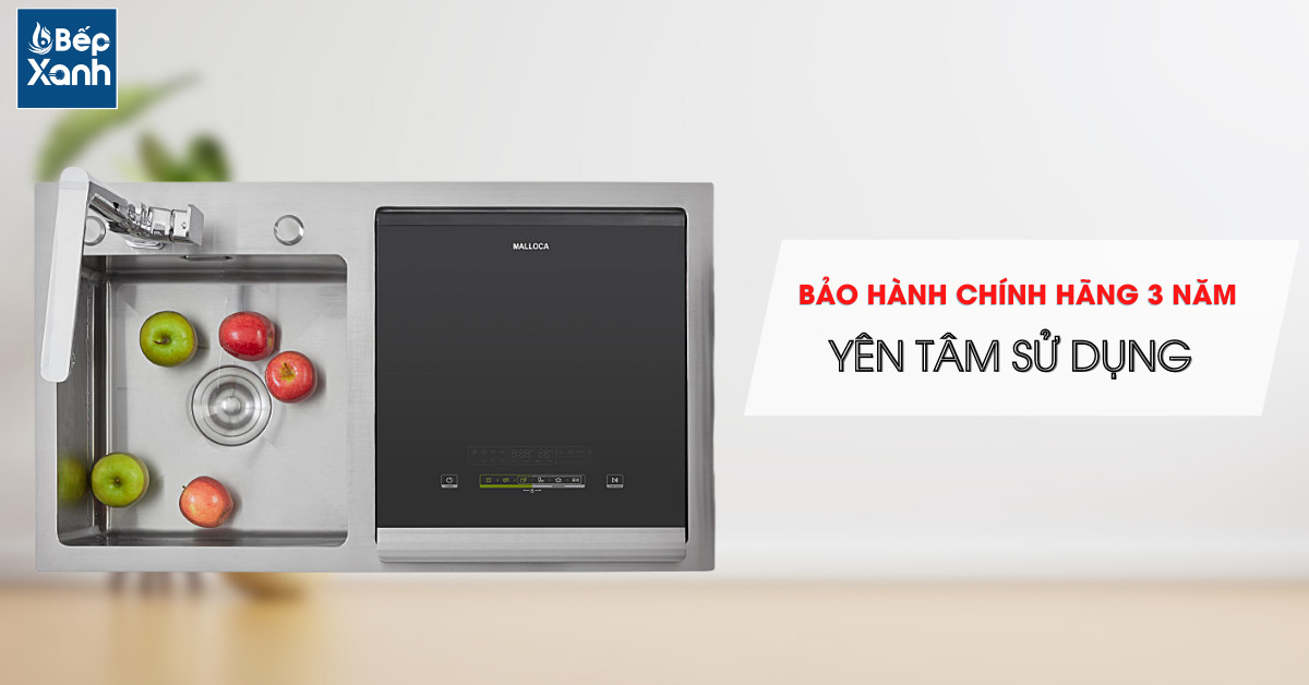 Chính sách bảo hành của chậu rửa chén tích hợp Malloca WQP6-890F3