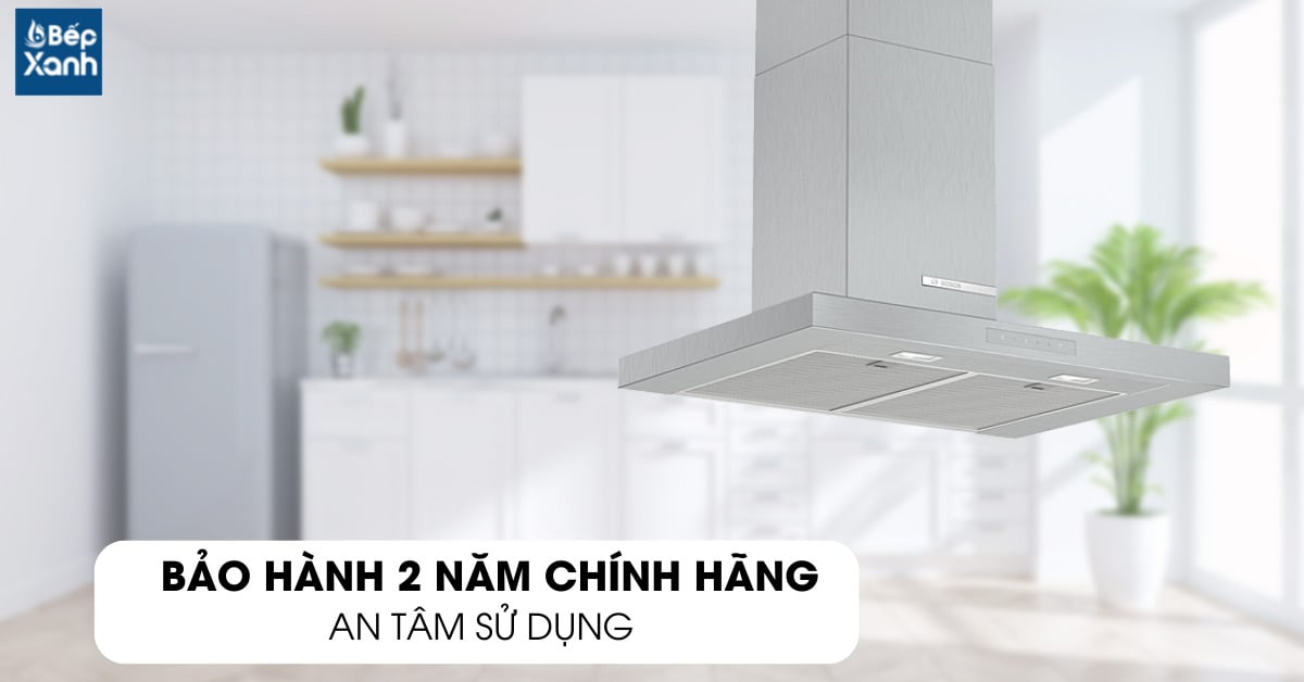 Chính sách bảo hành của máy hút mùi treo tường BOSCH DWB77CM50