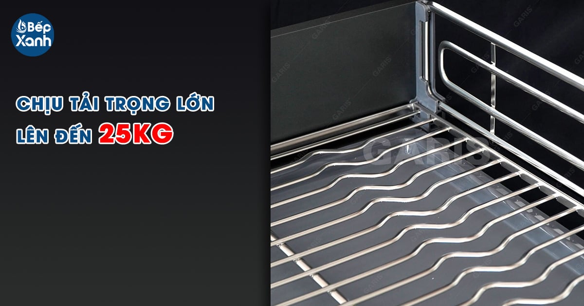Kệ xoong nồi nan hình Oval Garis MP02. 70V tải trọng lên đến 25kg