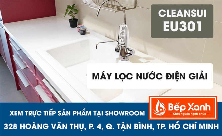 Máy lọc nước điện giải Cleansui EU301