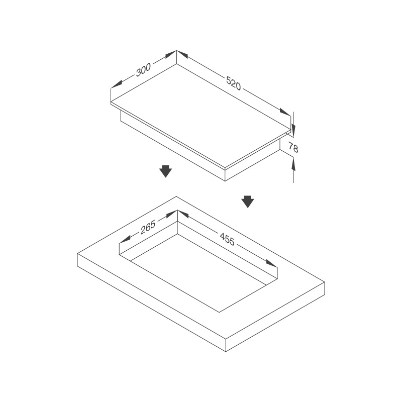 Báº¿p gas Domino DG 01