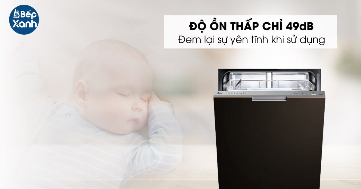 Độ ồn cực thấp chỉ 49 dB Độ ồn cực thấp chỉ 49 dB