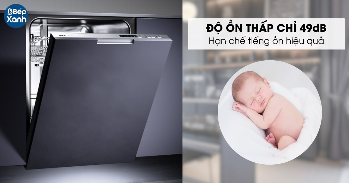 Độ ồn cực thấp chỉ 49 dB Độ ồn cực thấp chỉ 49 dB