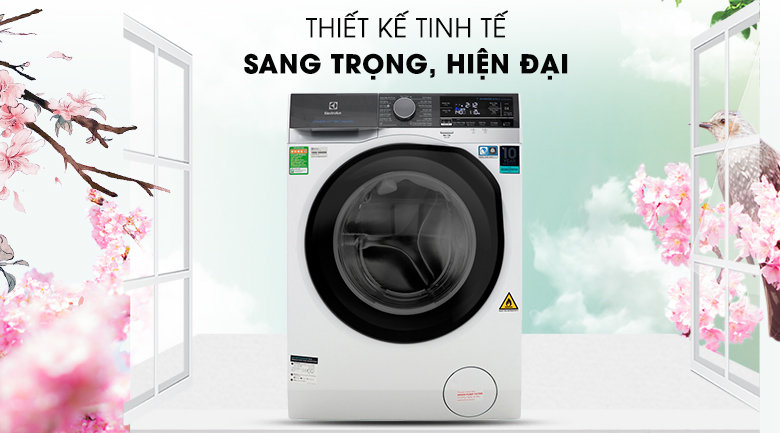 Thiết kế sang trọng - Máy giặt sấy Electrolux Inverter 11 kg EWW1141AEWA
