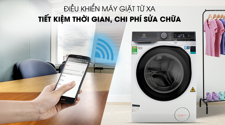 Kết nối wifi - Máy giặt sấy Electrolux EWW1141AEWA