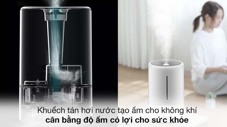 Cân bằng độ ẩm - Máy tạo độ ẩm Deerma F628 Cân bằng độ ẩm - Máy tạo độ ẩm Deerma F628