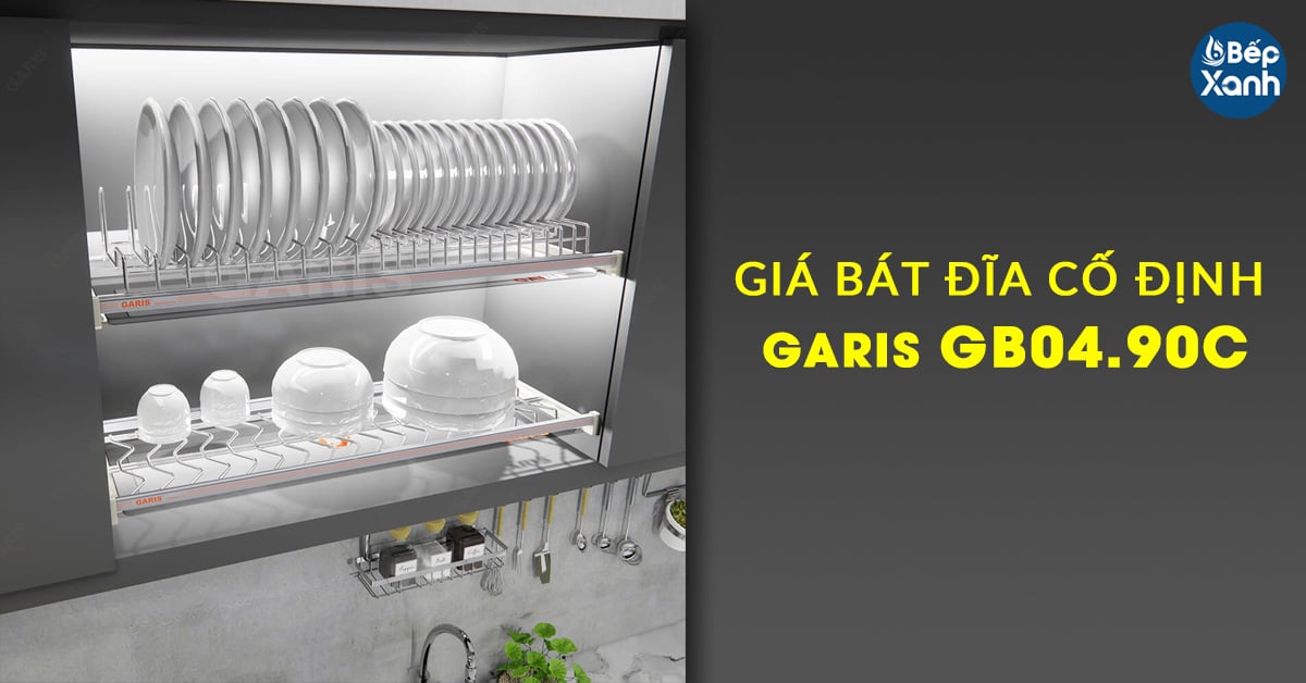 Kệ Bát Đĩa Cố Định Garis GB04.90C 