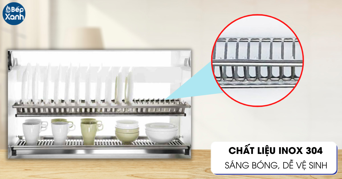 Giá bát cố định Eurogold EP190 chất liệu Inox