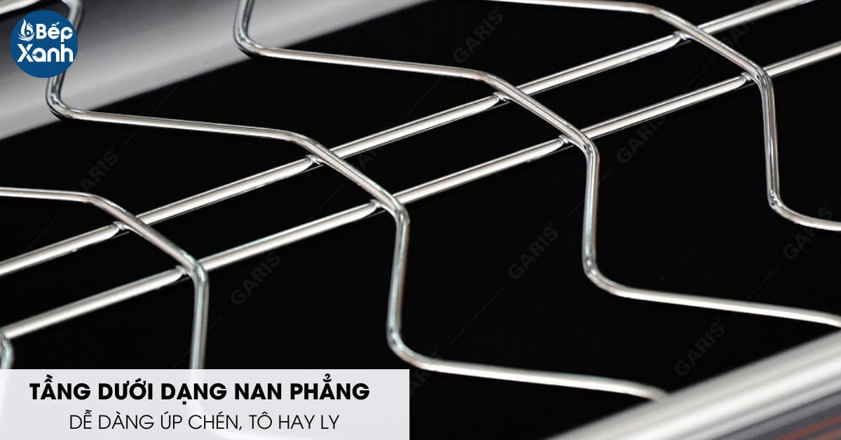Kệ chén cố định tủ trên Garis GB04.70C tầng dưới