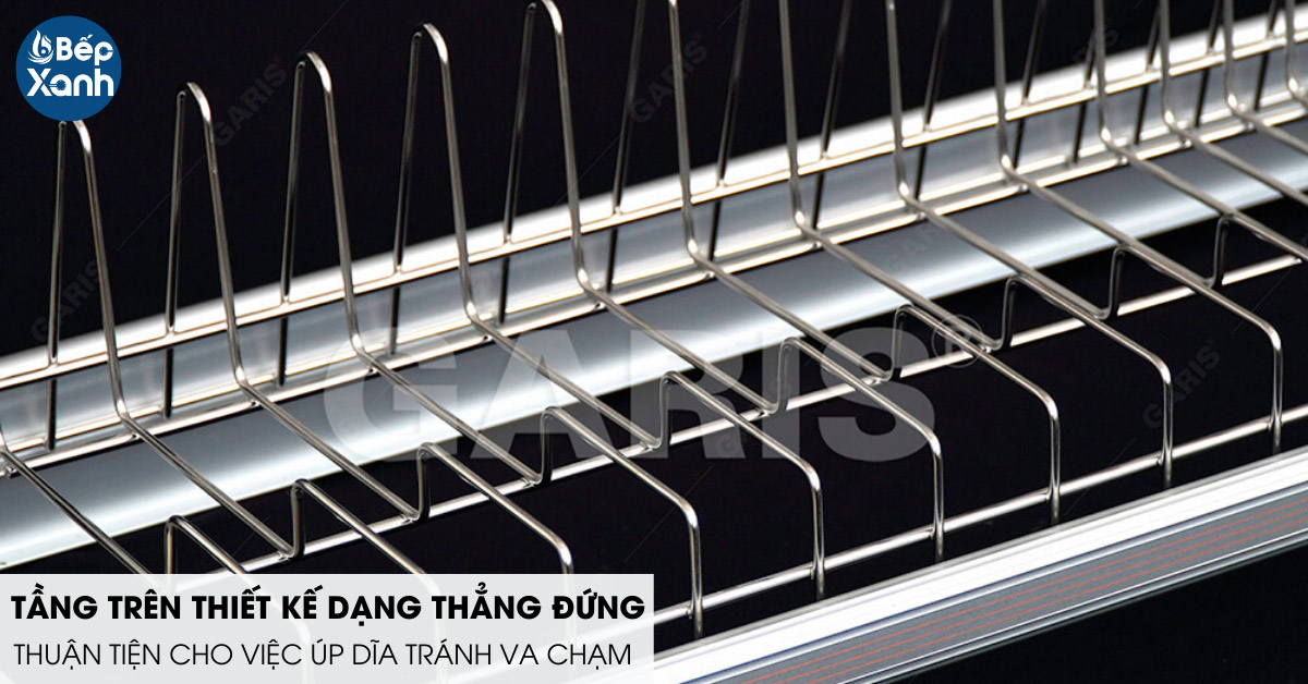 Kệ Bát Đĩa Cố Định Garis GB04.80C tầng trên 
