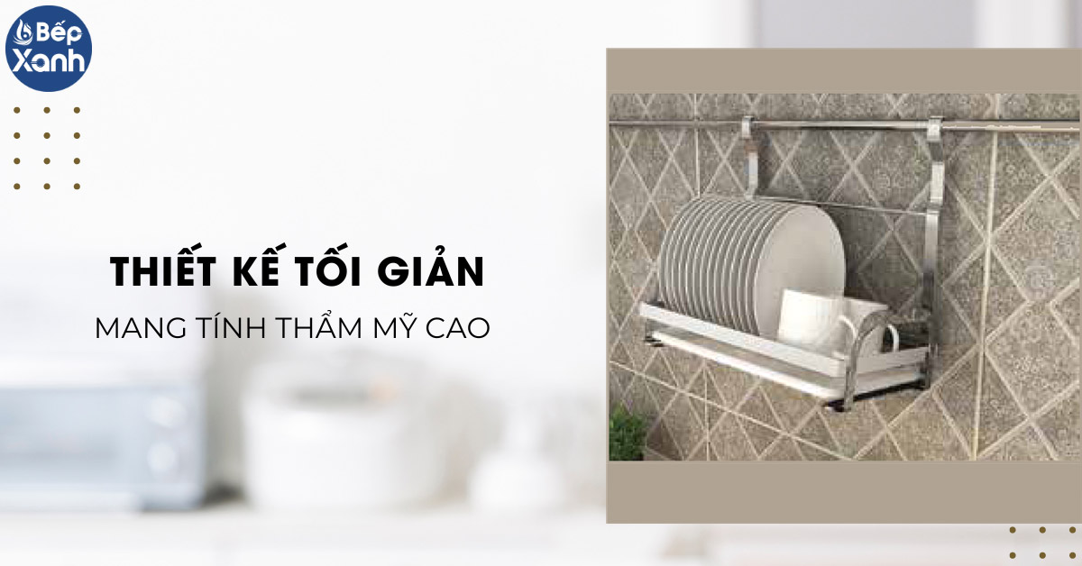 Giá để đĩa treo ngoài Eurogold EV88 thiết kế tối giản