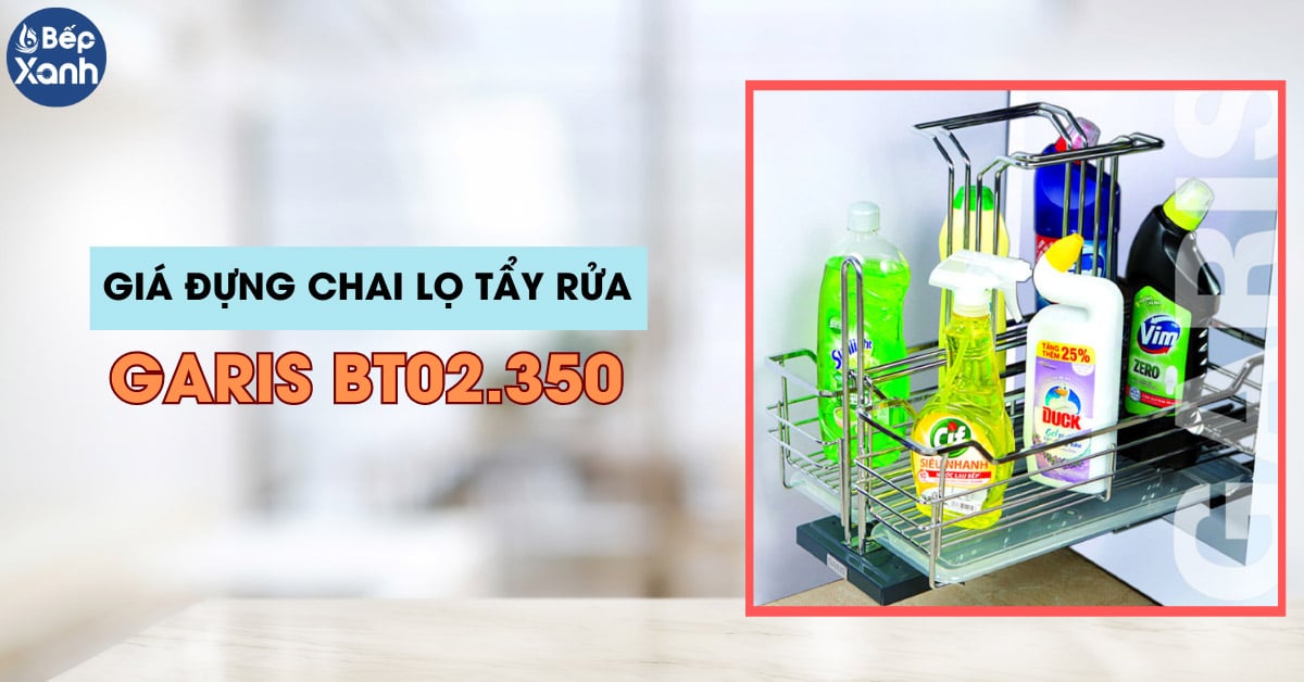 Kệ để chất tẩy rửa Garis BT02.350