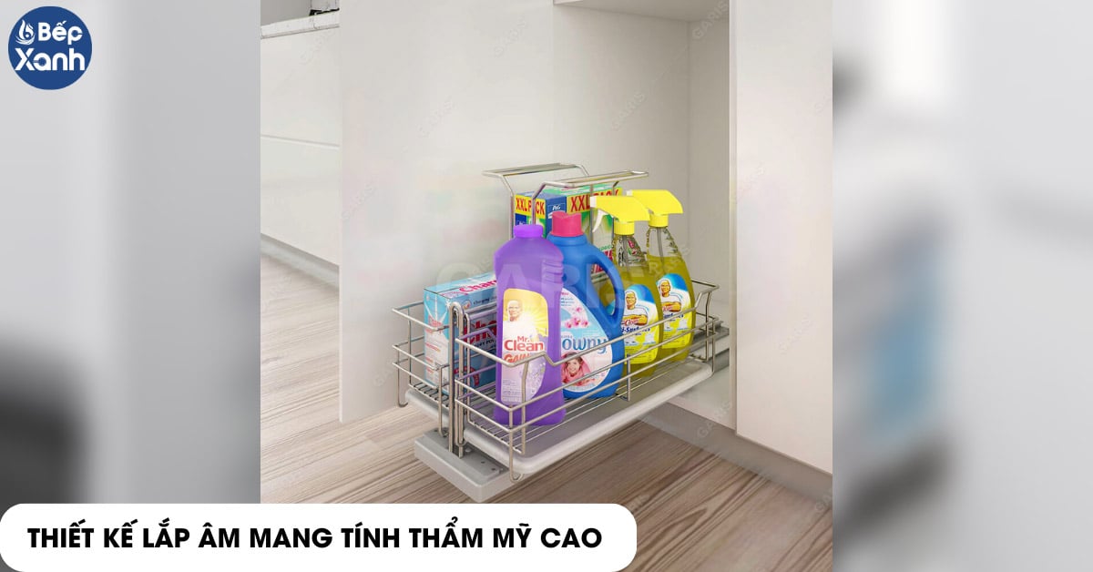 Kệ để chất tẩy rửa Garis MU02.35 thiết kế kiểu dáng sang trọng
