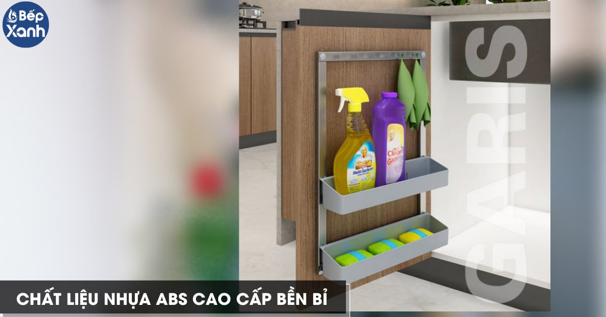 Kệ đựng chai lọ tẩy rửa Garis MU05.40 chất liệu nhựa ABS cao cấp