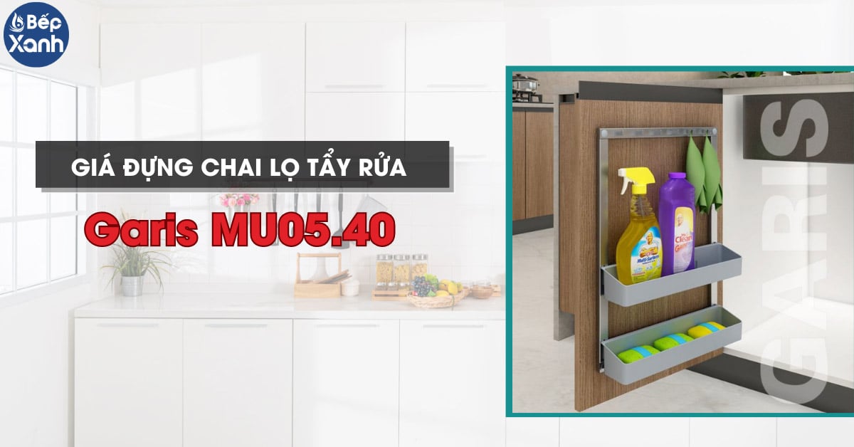 Kệ đựng chai lọ tẩy rửa Garis MU05.40 