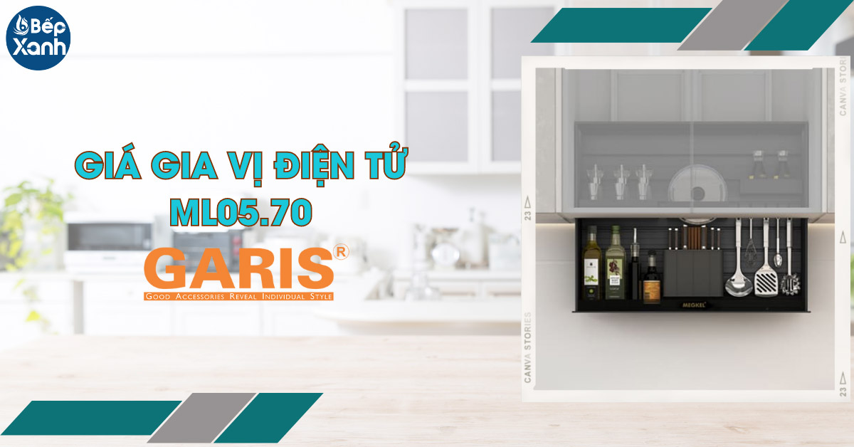 Giá gia vị điện tử Garis ML05.70X