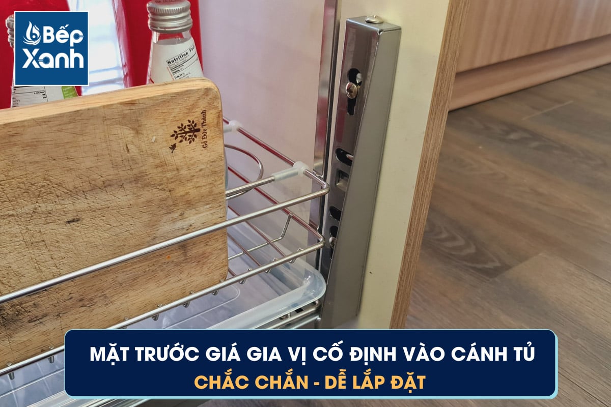 Dễ lắp đặt giá gia vị Eurogold EP35B
