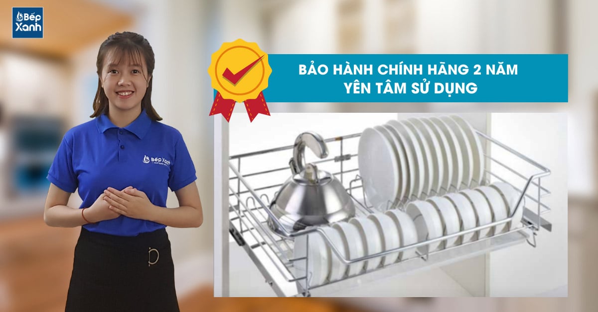 Kệ chén đĩa Eurogold bảo hành chính hãng 2 năm