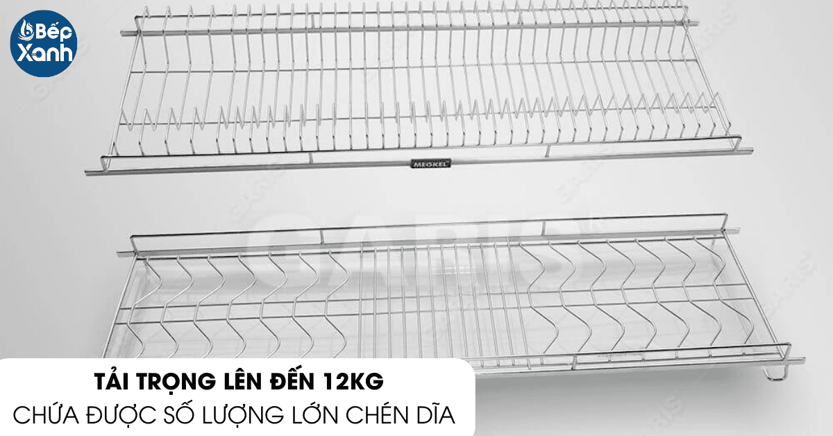 Kệ bát đĩa cố định Garis MB04.80E tải trọng 12kg