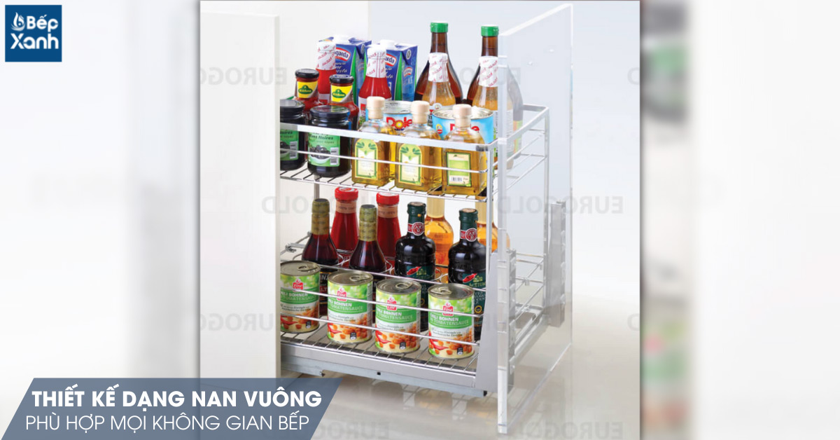 Thiết kế dạng nan vuông Thiết kế dạng nan vuông