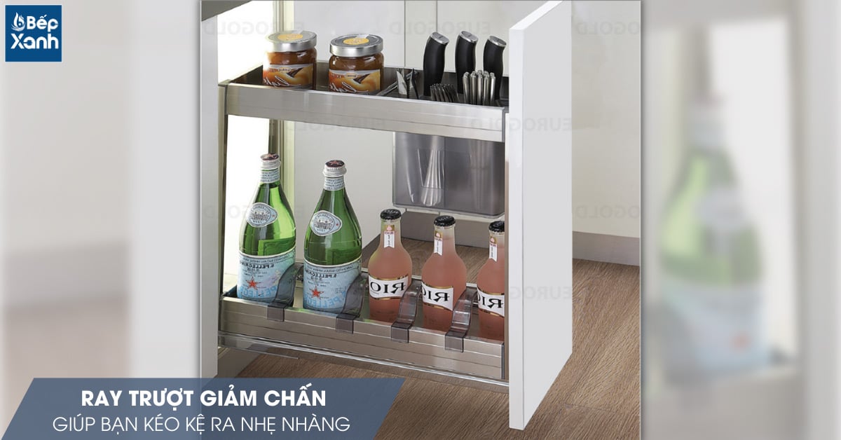 Ray trượt giảm chấn va đập mạnh Ray trượt giảm chấn va đập mạnh