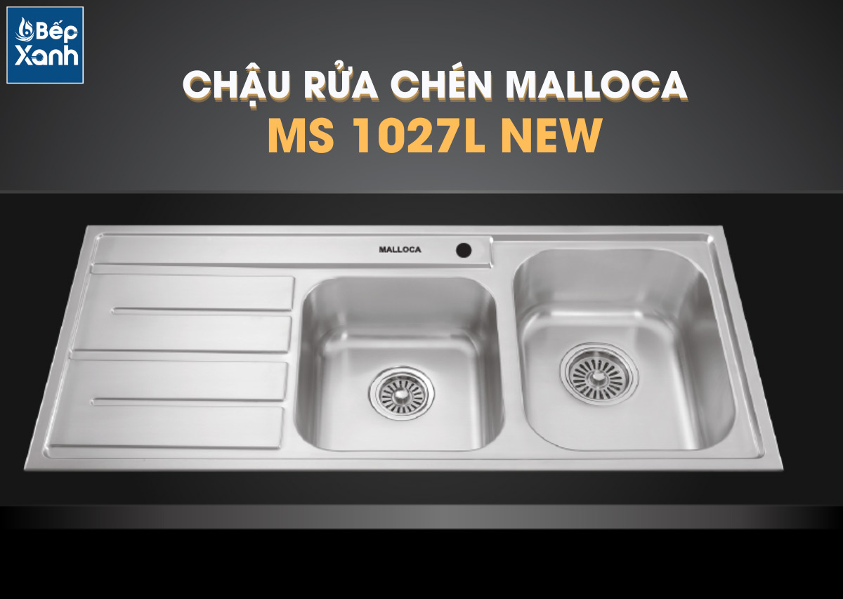 Chậu rửa chén Malloca MS 1027L NEW Chậu rửa chén Malloca MS 1027L NEW