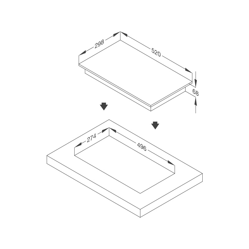 lắp đặt bếp malloca mdi 302