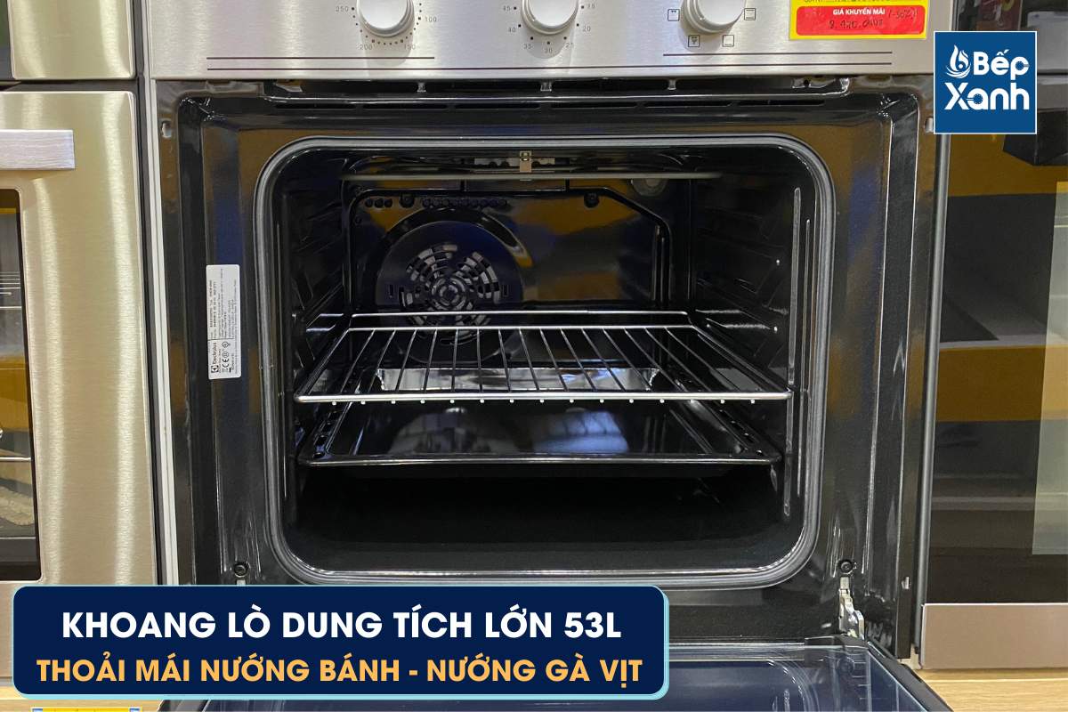 Lò nướng âm tủ EOB2100COX dung tích 53L