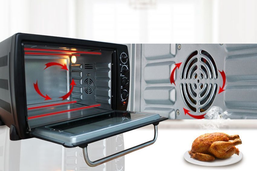 Khoang lò của lò nướng Electrolux EOT3805K