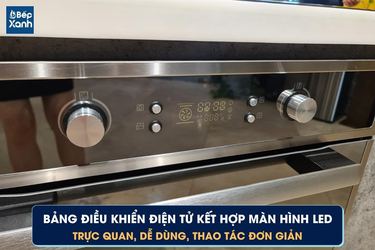 Bảng đi��u khiển cảm ứng kết hợp màn hình LED
