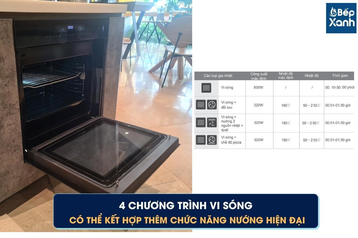 Kích thước lò nướng Malloca MOV-72 CB 