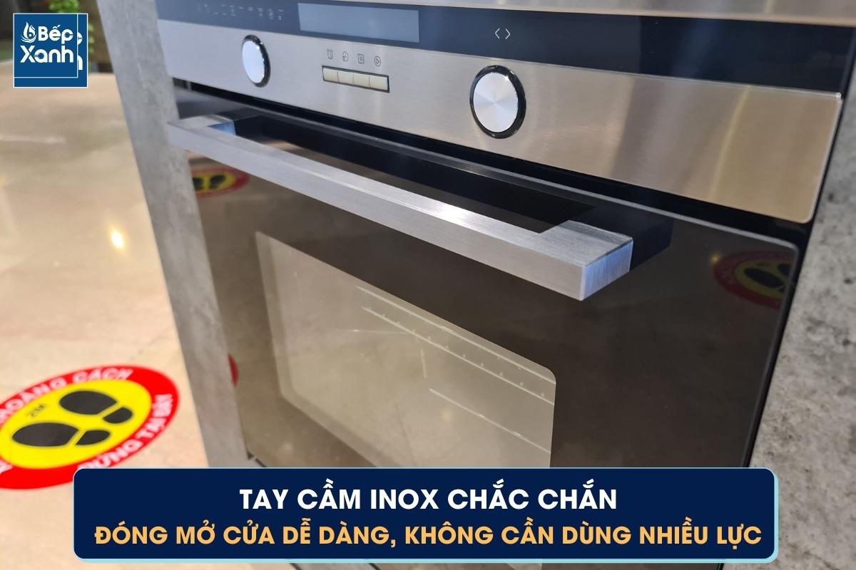 Tay cầm chắc chắn, dễ kéo mở