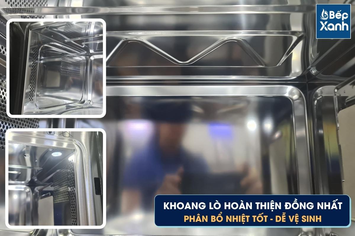 Khoang lò bằng thép không gỉ