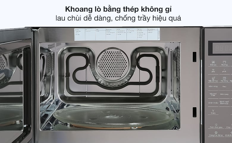 Khoang lò - Lò vi sóng có nướng Panasonic NN-CT66MBYUE 27 lít Khoang lò - Lò vi sóng có nướng Panasonic NN-CT66MBYUE 27 lít