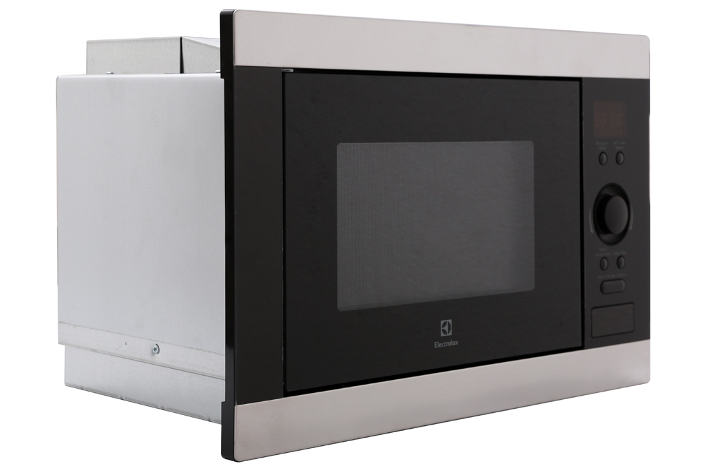 Cửa lò bằng kính chịu nhiệt dày bền - Lò vi sóng âm Electrolux EMS2540X 25 lít